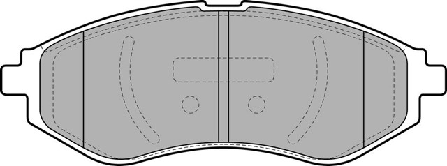 ON BALATA CHEVROLET KALOS 02 AVEO 05