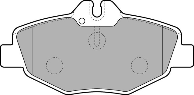 FREN BALATASI ON MERCEDES E - CLASS W211 S211