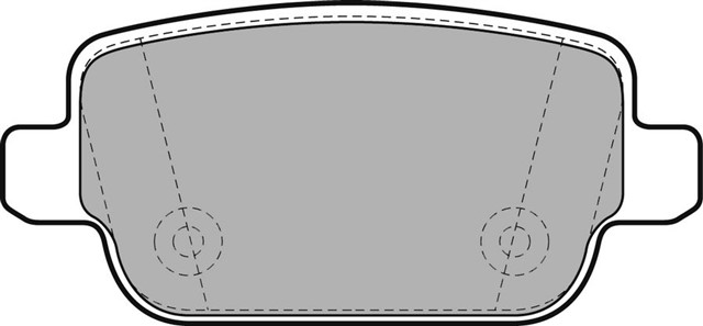 FREN BALATASI ARKA FREELANDER 2 L359 MONDEO 4 FOCUS 2 GALAXY 2 S - MAX VOLVO S80 V70 XC70