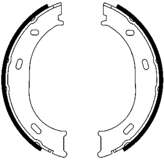 FREN BALATASI ARKA PARK FRENI MERCEDES SPRINTER B901 B904 . VW LT 28 - 35 - 46