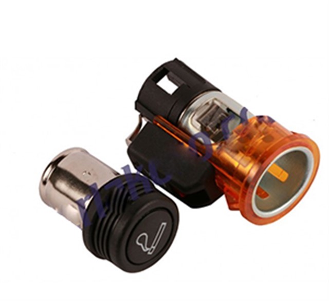 KOMPLE CAKMAK SOKETLI LINEA - NEMO - BIPPER TURUNCU / 3 FISLI