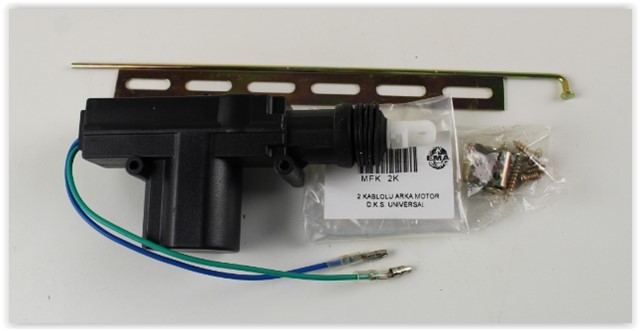 MFK - 2K MERKEZI KILIT MOTORU 2 KABLO ARKA TOFAS UNIVERSAL