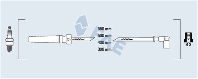 B.KABLO TAKIMI CHEVROLET/DAEWOO LACETTI 1.4 - 1.6 16V - NUBIRA 1.6