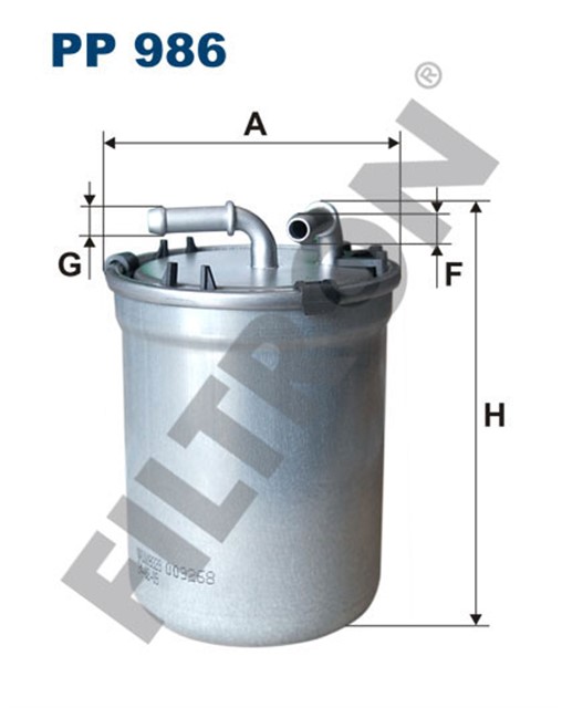 YAKIT FILTRESI [DIZEL] POLO - CORDOBA - FABIA BNV - BNM - CAYB - CAYC 1.4 - 1.6 TDI 2001 - 