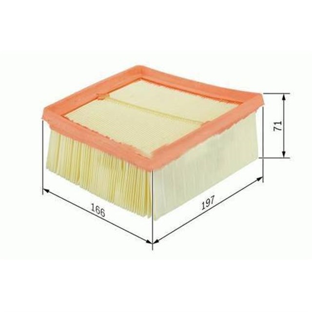 HAVA FILTRESI FIESTA - B - MAX - COURIER 08 - 