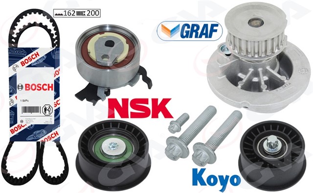 TRIGER SETI+DEVIRDAIM ASTRA G - CORSA C - MERIVA A - VECTRA C - ZAFIRA A Z14XE - Z16XE 01 - 04