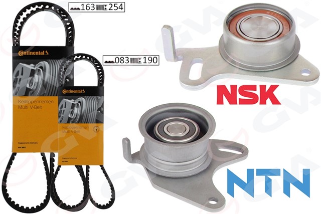 EKSANTRIK GERGI KITI 83X190 / 163X254 EM.H100 2.5D 93 - 97 D4BA - D4BX - D4BF - L200 - L300 2.5D - TD 86 - 97 4D56 8V