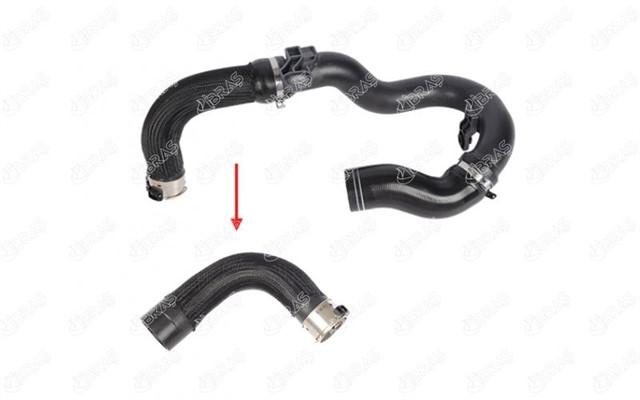 TURBO HORTUMUPLASTIK BORU HARICOK ILE GOSTERILEN BUYUK HORTUM FIAT DOBLO