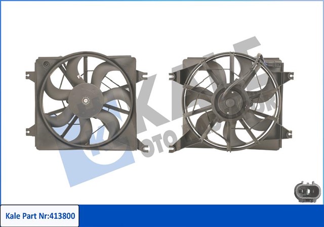 FAN MOTORU DAVLUMBAZLI HYUNDAI ACCENT - ACCENT I 120W - 312MM