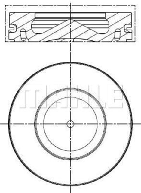 PISTON SEGMAN STD 84.00MM BMW E60 E87 E90 E92 E93 F10 F20 F30 F32 F33 F34 F36 E83 E84 F25 F15 MINI R55 R61