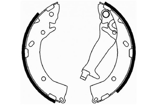 ARKA PABUC BALATA GETZ 1.1 - 1.3 - 1.4 - 1.5CRDI - 1.6 02 ABS LI ARACLAR ICIN GS8707