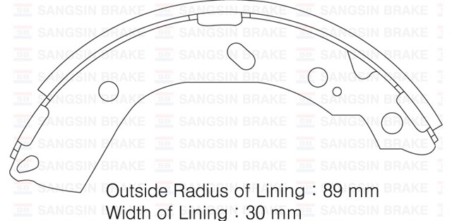 ARKA PABUC BALATA GETZ 1.3 - 1.4 - 1.5 CRDI - 1.6 02 - 09 GS8737