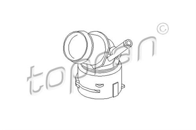 755 TERMOSTAT YUVASI FLANSI CADDY III - GOLF V - PLUS - JETTA III - A3 1.9 - 2.0 - PASSAT 1.6 - 1.9 - POLO 1.2 - 1