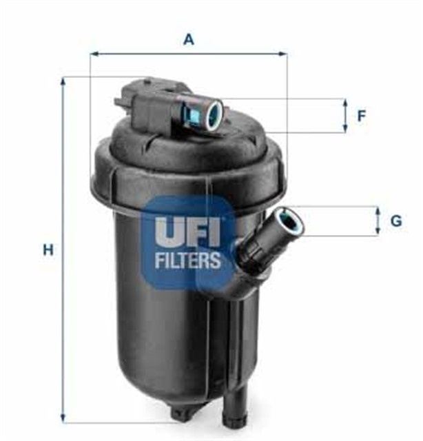 YAKIT FILTRESI ASTRA H 1.3CDTI - 1.9CDTI - 1.9CDTI 16V - VECTRA C - SIGNUM 1.9CDTI 04 675512520 OE