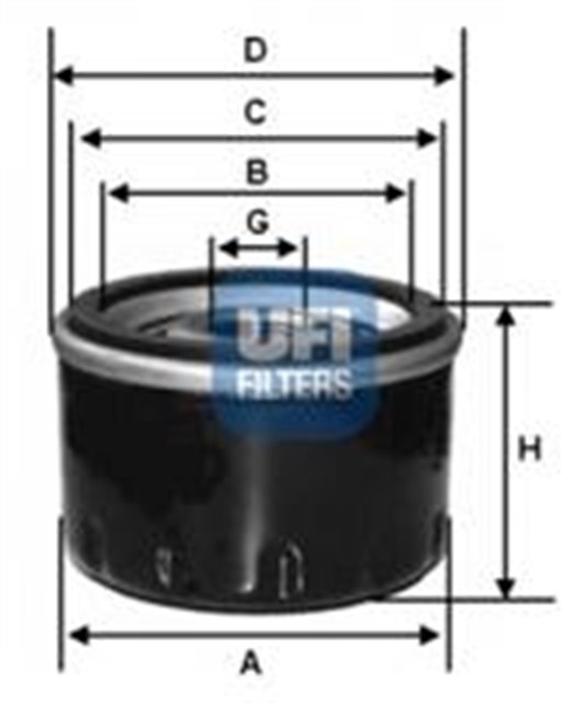 YAG FILTRESI ACCENT - ELANTRA - GETZ 1.5 - 2.0 CRDI