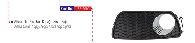 SIS FAR CERCEVESI KAPAGI SISLI SAG ALBEA 05