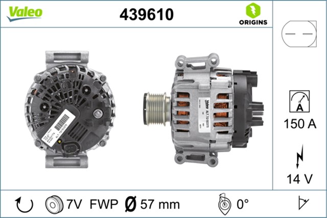 ALTERNATOR MERCEDES C SERISI W/S204 ALTERNATOR BINEK