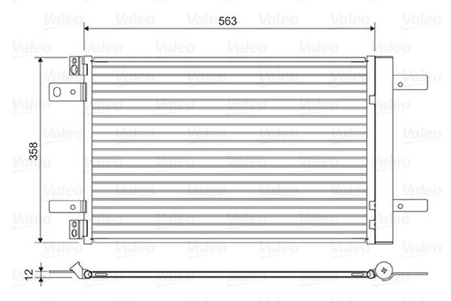 KLIMA RADYATORU KONDENSERI OPEL ASTRA L - GRANDLAND - VIVARO C - ZAFIRA LIFE PEUGEOT P3008 II - P308 II - P5008 II - P508 EXPERT IVPARTNER - C4 PICASSO - JUMPY IV - PARTNER - BERLINGO 1.2 - 1.5 - 1.6 - 2.0 HDI - PURETECH - THP