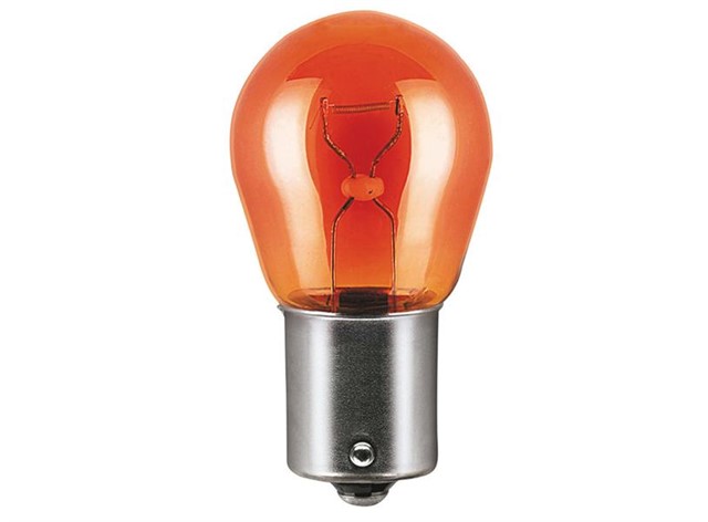 AMPUL 12V PY21W 21 BA15S 93 AMPUL DUZ TIRNAK SARI STOP - SINYAL VE PARK SERISI