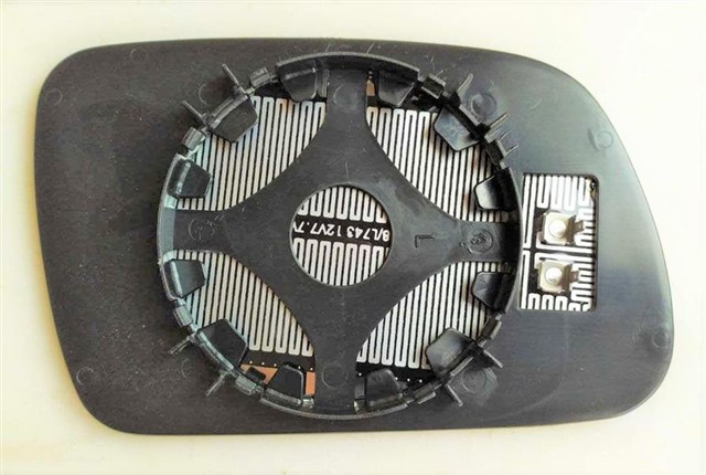 DIS DIKIZ AYNA CAMI ISITMALI ASFERIK MAVI CAM SOL 407