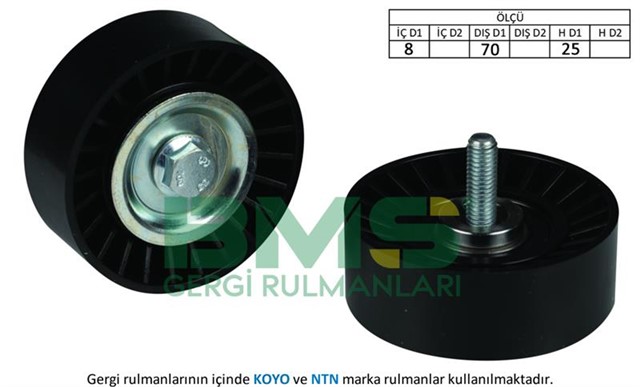 ALTERNATOR GERGI RULMANI DUCATO - JUMPER - BOXER 2.5 - 2.8HDI - 2.8 JTD 02