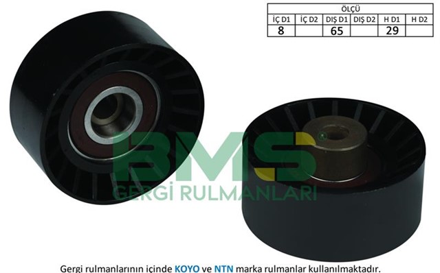 EKSANTRIK GERGI RULMANI CHEVROLET - DAEWOO AVEO - CRUZE - KALOS - LACETTI - NUBIRA 1.4 - 1.4 - 1.6 05 - 