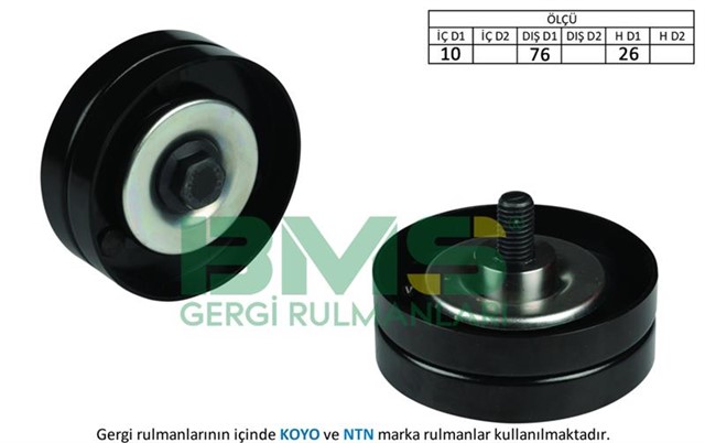 ALTERNATOR GERGI RULMANI ASTRA G - H - COMBO - CORSA 1.7 DTI