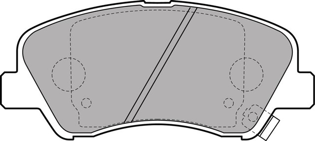 ON BALATA HYUNDAI ACCENT BLUE 1.4 1.6CRDI 11 RIO 1.1 - 1.2 - 1.4 CVVT - 1.4CRDI 12