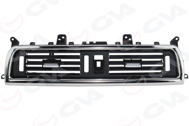 KLIMA KALORIFER IZGARASI ON ORTA KROM CERCEVE SIYAH BMW F10 LCI