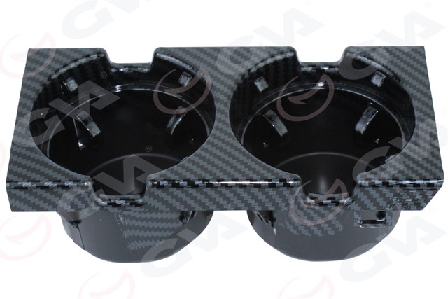 BARDAKLIK ORTA KONSOL KARBON FIBER SIYAH BMW E46 98 04