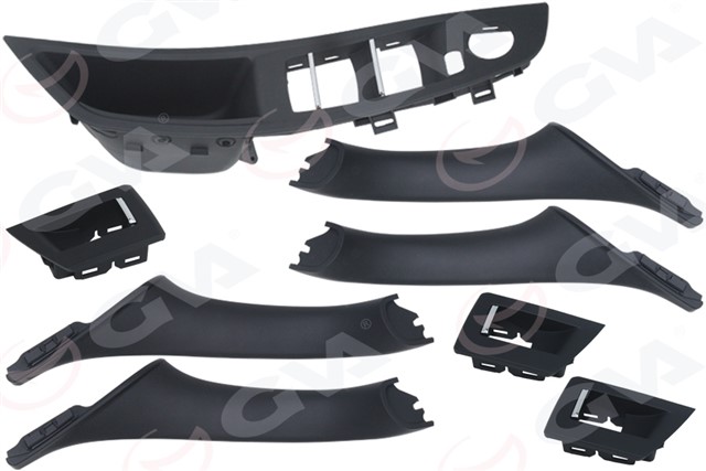 KAPI KOL TUTAMAK SETI 7 PARCA KATLAMASIZ BMW F10 SIYAH