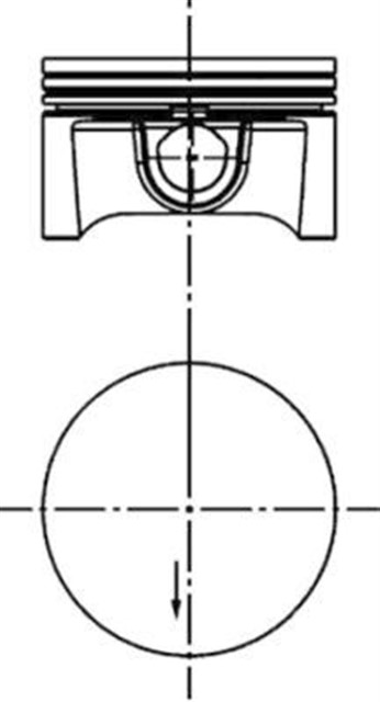 MOTOR PISTON SEGMAN 0.50 Z1.6XEP VECTRA - MERIVA - ZAFIRA - ASTRA TWINPORT 79.00 4 SIL