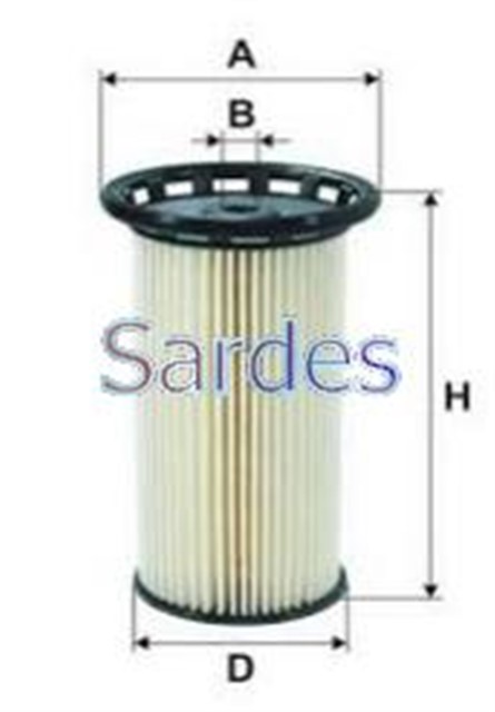 YAKIT FILTRESI [DIZEL] GOLF7 - A3 - LEON - PASSAT - TIGUAN - CADDY CKFC - CLHA - CRBC - CRKB - CAYD - CRLB - DDYA 1.6 TDI - 2.0 TDI 13 - 