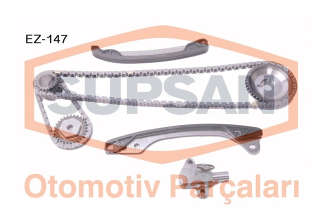 EKSANTRIK ZINCIR KITI CUBE 1.6 16V - JUKE 1.6 16V - MICRA III 1.6 16V - QASHQAI 1.6 16V ENG. HR16DE