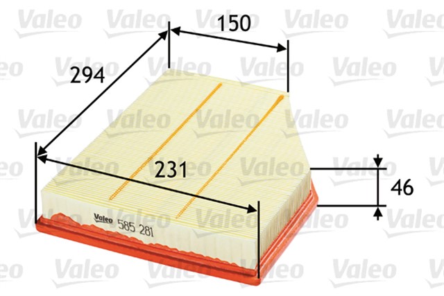 HAVA FILTRESI E60 - E61 - E63 - E64 - Z4 E85 - Z4 E86 M54 - N52 - N53 - M3.2 03 - 10