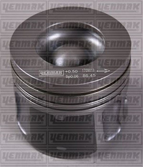 PISTON SEGMAN STD 8600MM TRANSIT V348 - V347 - V363 - V362 CUSTOM 11 17 22TDCI 155PS BOXER III JUMPER III C81 110BG C96 130BG C110 150BG PUMA 22HDI EURO5