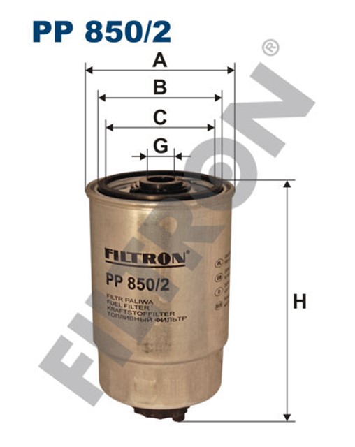 YAKIT FILTRESI PASSAT 1.9TDI 98 - 05 - A4 1.9TDI 00 - 01 - A6 1.9TDI 00 - 05