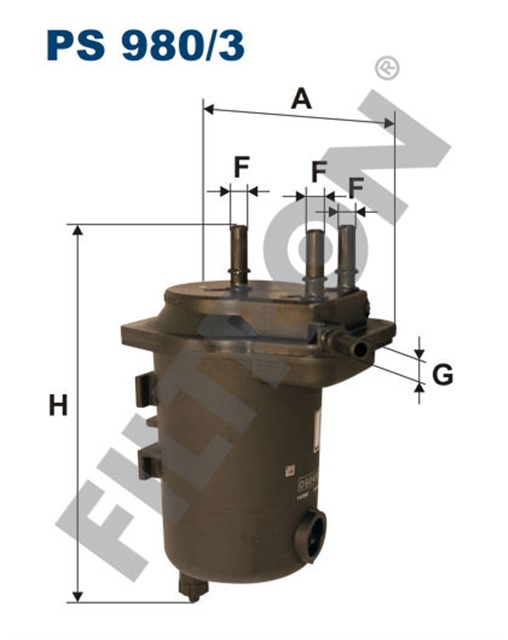 YAKIT FILTRESI [DIZEL] MEGANE II - SCENIC II 1.5 DCI 03 - 
