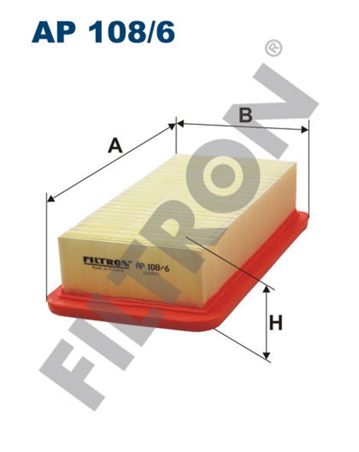 HAVA FILTRESI ACCENT ERA 1.4 - 1.6 06/06 - KIA RIO II 1.4 - 1.6 09/05