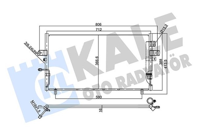 KONDENSER NISSAN MAXIMA - MAXIMA QX IV - CEFIRO II 2.0 3.0 98 01 AT - MT KURUTUCU ILE BRAZING AL - AL 710 X368X18 KLIMA RADYATORU
