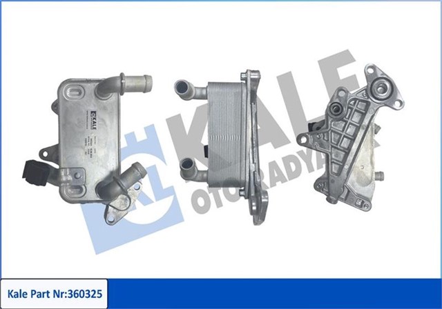 YAG SOGUTUCU VOLKSWAGEN PASSAT B6 1.8TSI 07 11 CONTALI - YUVARLAK GASKET - ALUMINYUM YAG SOGUTUCU