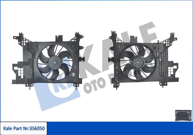 FAN GRUBU DACIA DUSTER 1.5DCI 10 18 250W 2300RPM 12V DAVLUMBAZLI FAN MOTORU