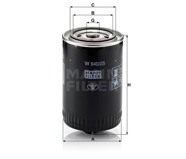 YAG FILTRESI CADDY - GOLF3 - PASSAT - SHARAN - T4 1Y - AFN - AVG 1.9 D - 1.9 TDI 91 - 00