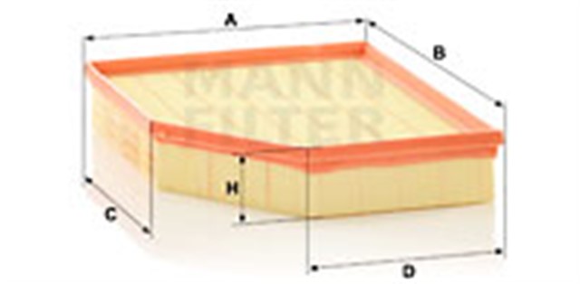 HAVA FILTRESI VOLVO V40 D2 D3 D4 T2 T3 T4 T5 2013 V40 CROSS COUNTRY