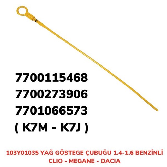 YAG GOSTERGE CUBUGU CLIO - R19 1.6 BENZINLI