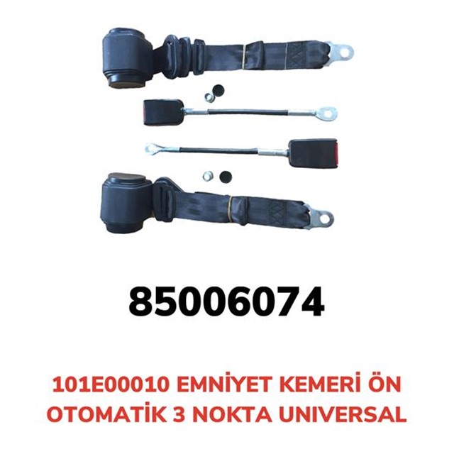 EMNIYET KEMERI ON 3 NOKTA OTOMATIK UNIVERSAL