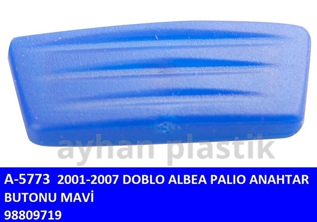 ANAHTAR BUTONU MAVI DOBLO 01 - 07 - ALBEA - PALIO