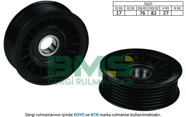 ALTERNATOR GERGI RULMANI FORD C - MAX - FOCUS C - MAX - FOCUS II 1.8 TDCI 04 - 12 - OMEGA B - VECTRA A - B