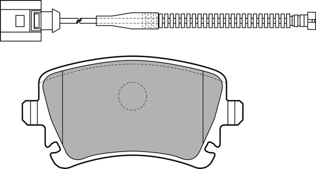 FREN BALATASI ARKA T5 - T6 - A4 - A6 - A8 04 - 