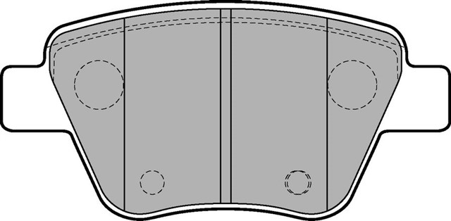 FREN BALATASI ARKA CADDY - GOLF6 - JETTA - A3 - OCTAVIA - SUPERB 10 - 